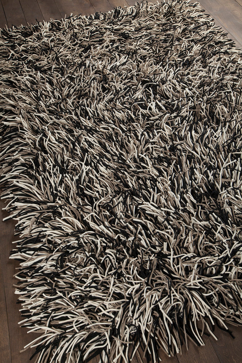 media image for Cyrah Hand Woven Contemporary Shag Cyr 10802 Rug Chandra Rugs 7 28