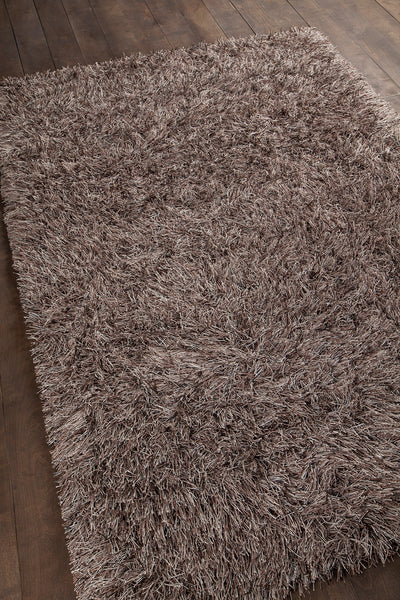 product image for Vilma Hand Woven Contemporary Shag Vil 43100 Rug Chandra Rugs 4 50
