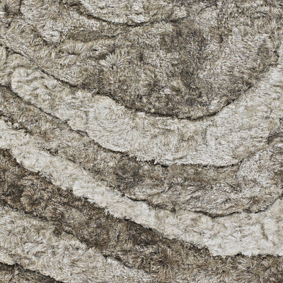 product image for Flemish Hand Woven Contemporary Shag Fle 51102 Rug Chandra Rugs 2 18
