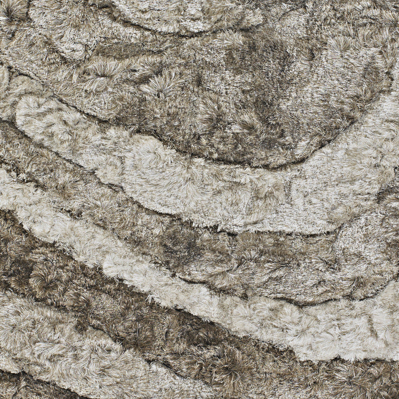media image for Flemish Hand Woven Contemporary Shag Fle 51102 Rug Chandra Rugs 2 243