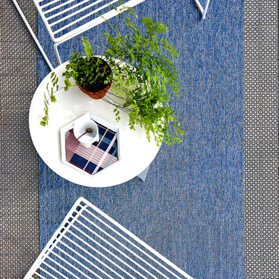 product image for Heathered Cornflower Shag Chilewich Chw 200550 008 3 52