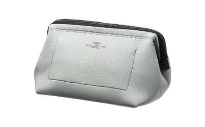 product image for wired pouch large light gray orange design by puebco 2 37