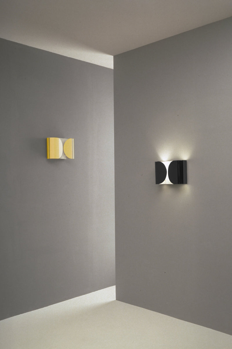 media image for Foglio Steel Wall & Ceiling Lighting in Various Colors 223