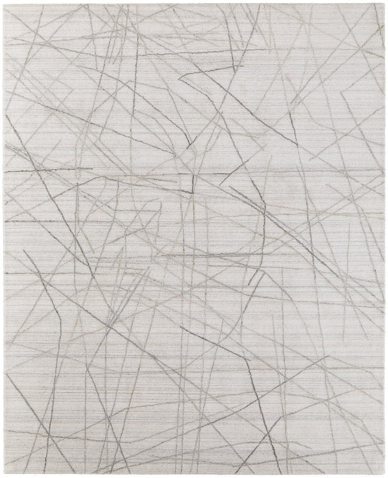 media image for archor geometric contemporary hand tufted ivory charcoal rug by bd fine wtnr8894ivychlh00 1 238