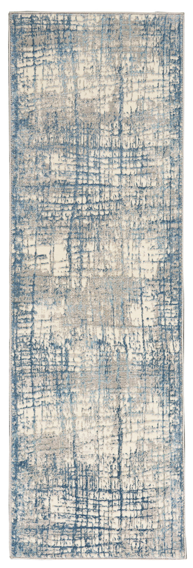 media image for ck950 rush ivory blue rug by nourison 99446818485 redo 3 293