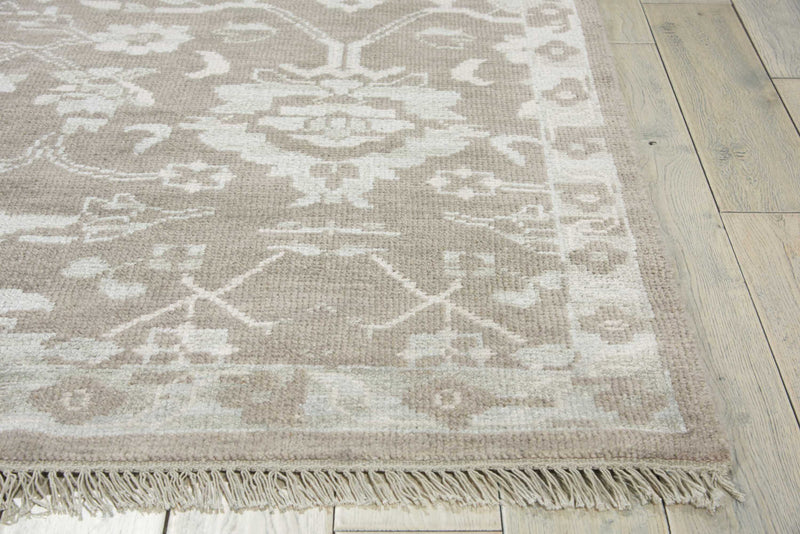media image for elan hand knotted grey rug by nourison nsn 099446377937 5 296