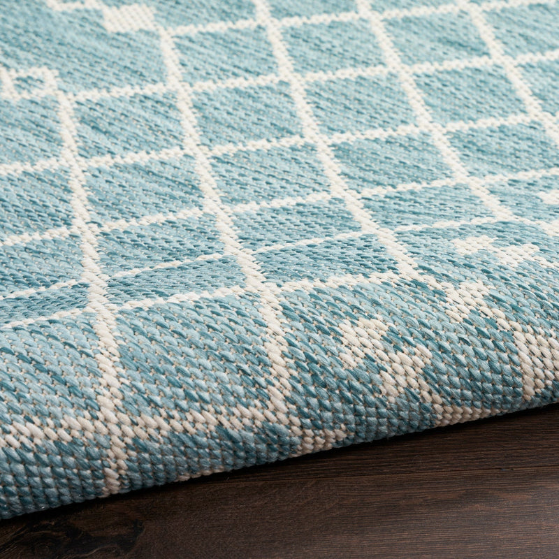 media image for Nourison Home Positano Aqua Modern Rug By Nourison Nsn 099446902498 4 28