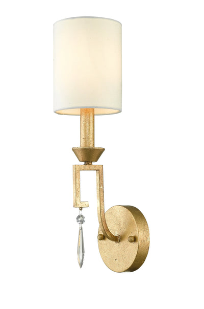 product image of lemuria candle sconce with shade by lucas mckearn gn lemuria1 1 550