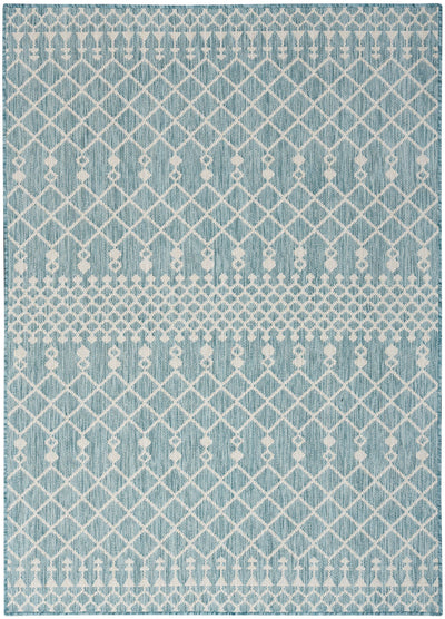 product image of Nourison Home Positano Aqua Modern Rug By Nourison Nsn 099446902498 1 545