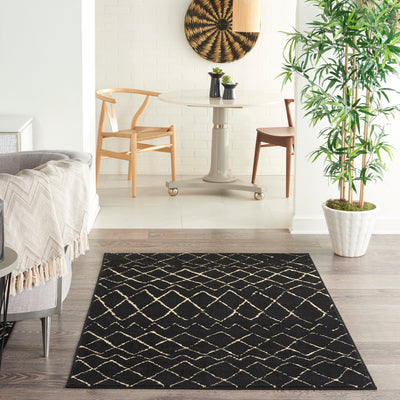 product image for grafix black rug by nourison 99446039675 redo 8 66