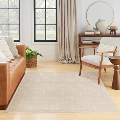 product image for Nourison Essentials Indoor Outdoor Ivory Beige Moroccan Rug By Nourison Nsn 099446940438 10 87