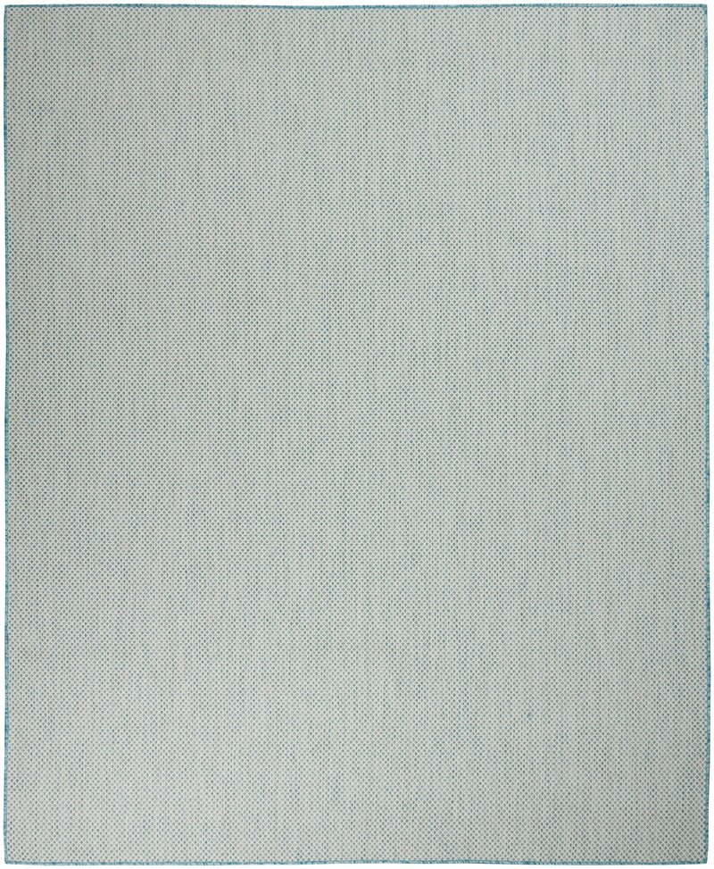 media image for courtyard ivory aqua rug by nourison 99446841636 redo 1 239