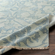 Hillcrest Nz Wool Dark Blue Rug Texture Image