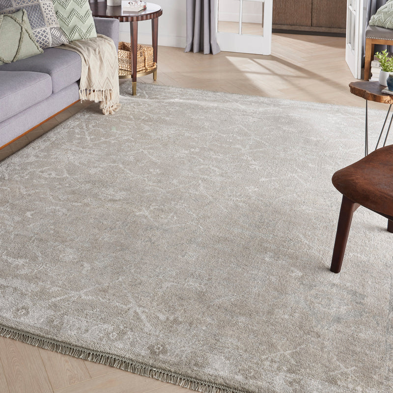 media image for elan hand knotted grey rug by nourison nsn 099446377937 8 212