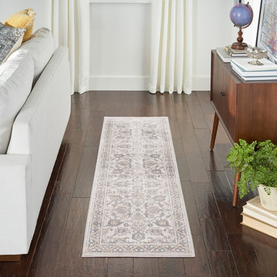 product image for Nicole Curtis Series 4 Cream Grey Farmhouse Rug By Nicole Curtis Nsn 099446163394 10 36