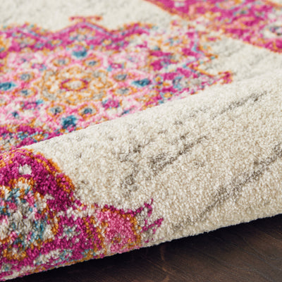 product image for passion ivory fushia rug by nourison 99446388094 redo 5 95