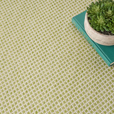 product image for Nourison Home Courtyard Ivory Green Modern Rug By Nourison Nsn 099446162403 17 3