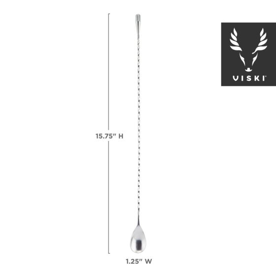 media image for stainless steel weighted barspoon 3 268