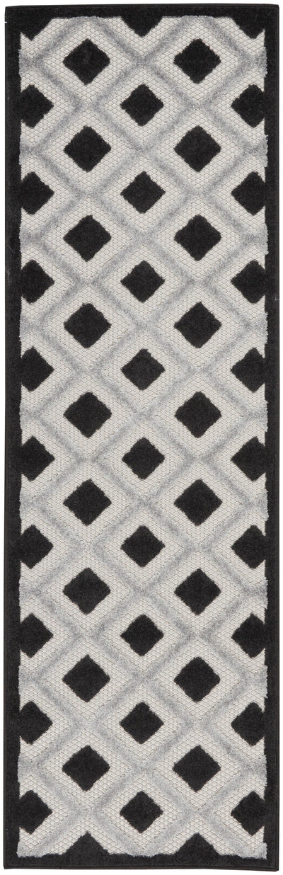 product image for aloha black white rug by nourison 99446829917 redo 3 43