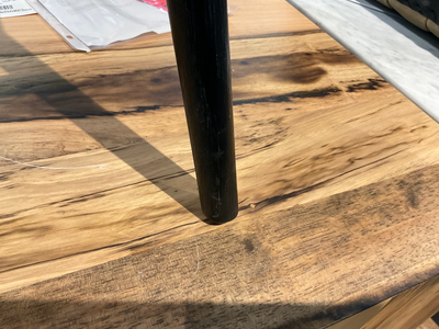 product image for Cecelia Counter Stool in Matte Black - Open Box 6 96