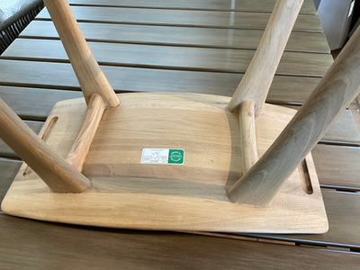 product image for Oak Osso Bar Stool In Natural Oak Teg 53034 D 07212023 Open Box 7 80