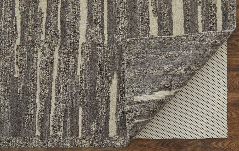 media image for Conor Abstract Gray/Taupe/Ivory Rug 3 217