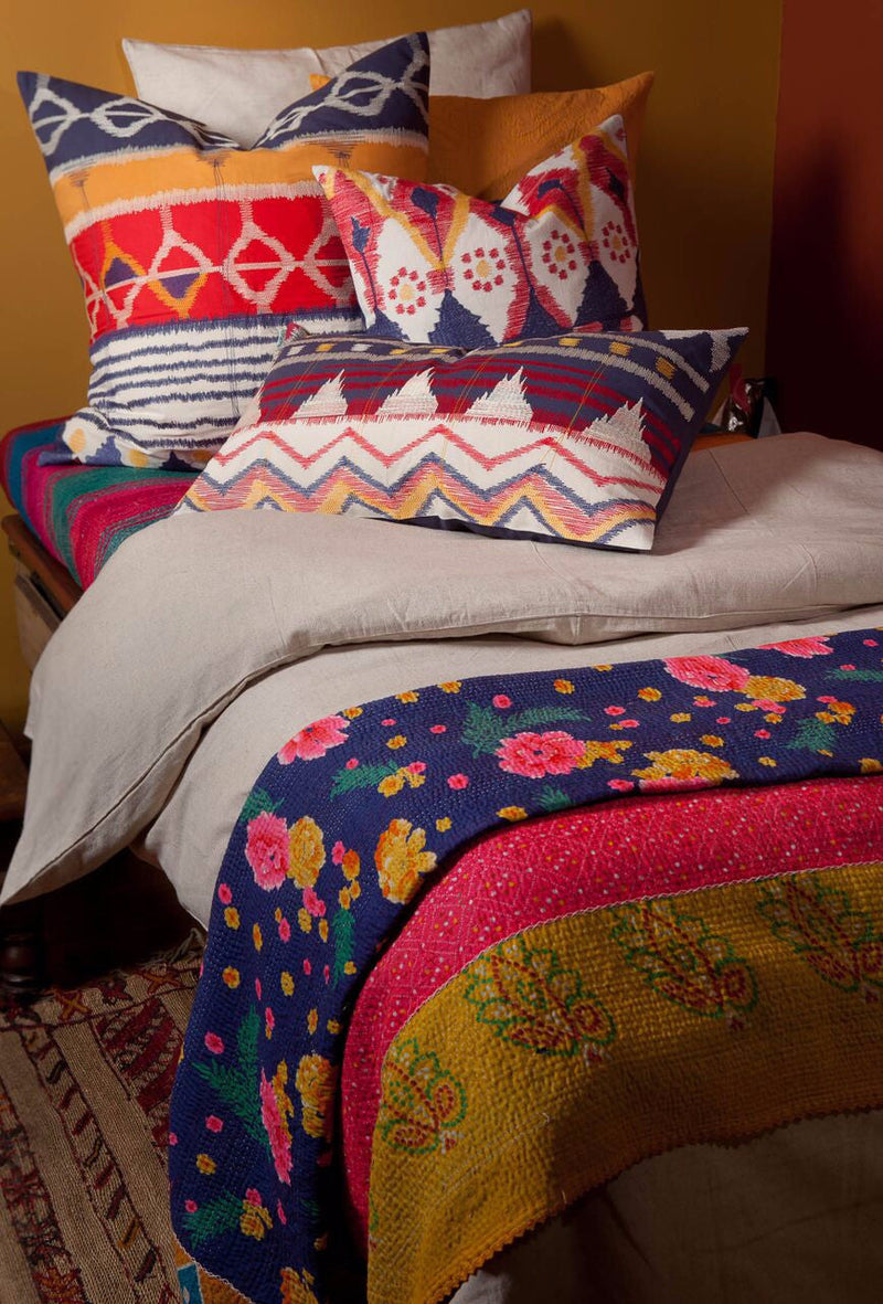 media image for java embroidered pillow design by koko co 2 299