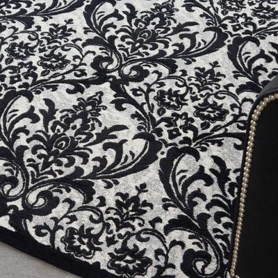 product image for damask black white rug by nourison 99446341372 redo 5 3