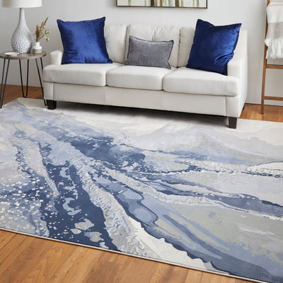 product image for takara abstract contemporary blue beige rug by bd fine clor39k2blubgeh13 9 51