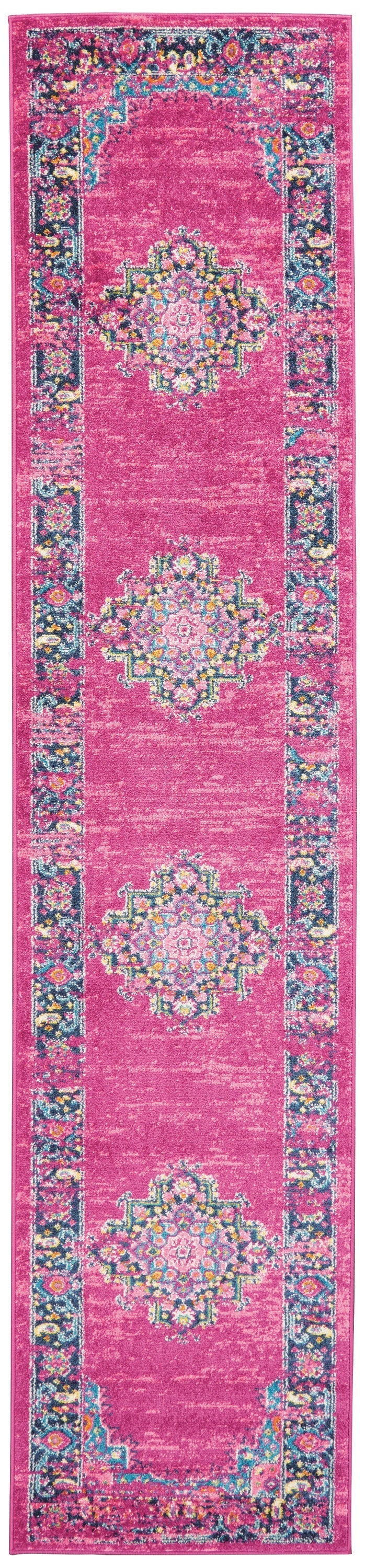 media image for passion fuchsia rug by nourison 99446387622 redo 3 215