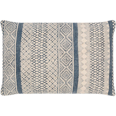 product image for Janya Cotton Blue Pillow Flatshot 2 Image 80