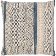 Janya Cotton Blue Pillow Flatshot Image