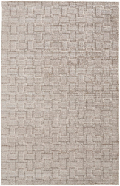 product image of Tatem Hand Woven Linear Beige Rug 1 572