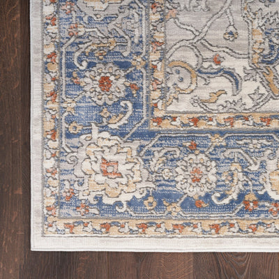 product image for Nicole Curtis Series 4 Cream Blue Vintage Rug By Nicole Curtis Nsn 099446163400 5 3