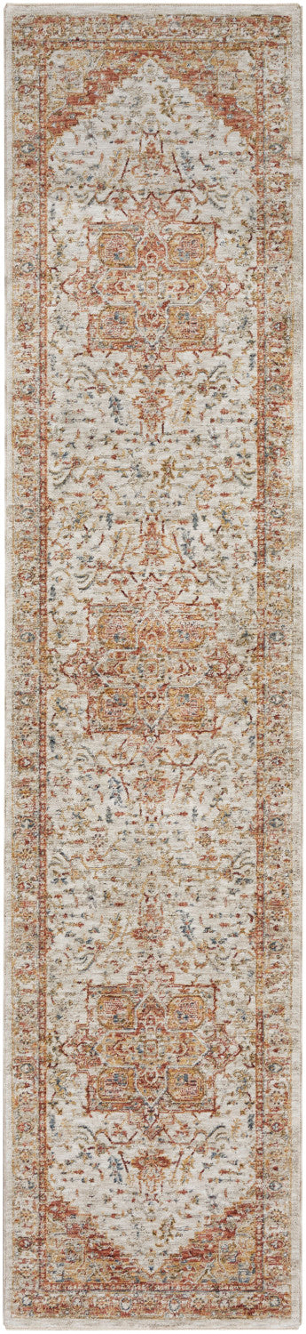 media image for Nourison Home Sahar Ivory Rust Vintage Rug By Nourison Nsn 099446898692 2 288