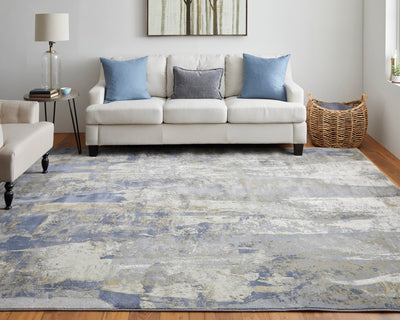 product image for takara abstract contemporary blue gray rug by bd fine clor39k6blugryh13 8 40