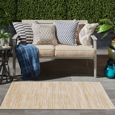 product image for Nourison Essentials Indoor Outdoor Ivory Gold Rug By Nourison Nsn 099446916853 11 86