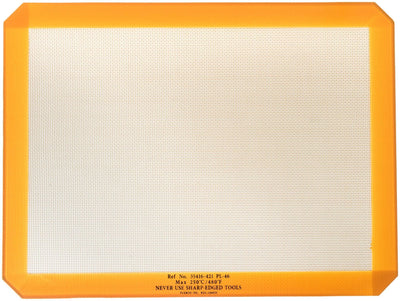 product image for silicone placemat in yellow design by puebco 2 2