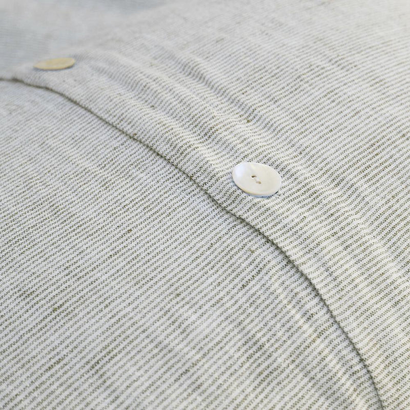 media image for logan duvet and shams in olive design by pom pom at home 3 282