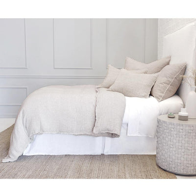 product image for logan duvet and shams in terracotta design by pom pom at home 5 8