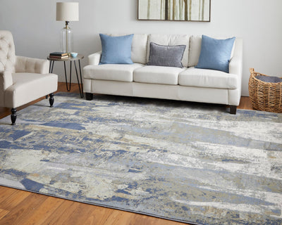 product image for takara abstract contemporary blue gray rug by bd fine clor39k6blugryh13 9 35