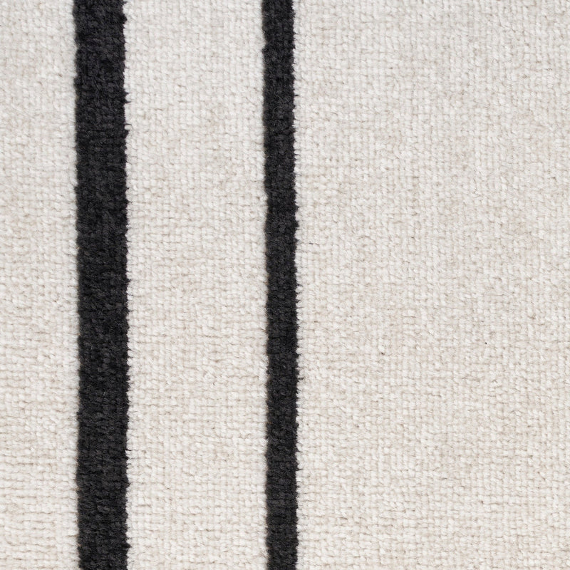 media image for Nourison Home Nourison Essentials Ivory Black Contemporary Rug By Nourison Nsn 099446148162 14 234