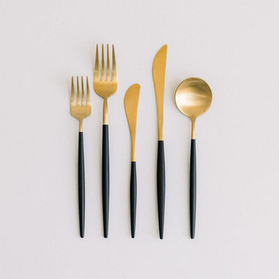 product image for luna flatware 5 piece set by borrowed blu bb0182s 2 86