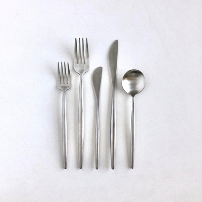 product image for luna flatware 5 piece set by borrowed blu bb0182s 8 24