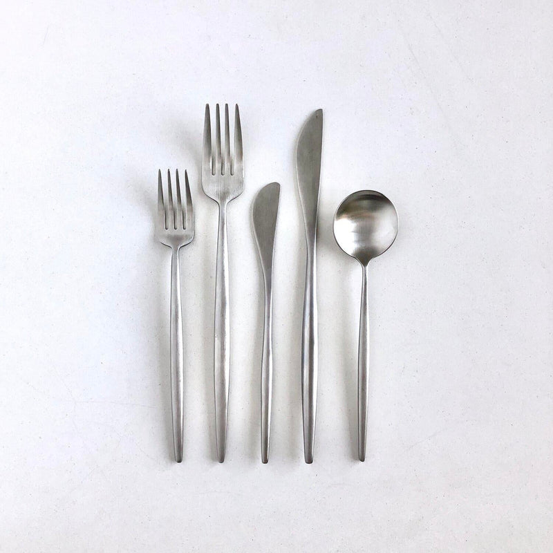 media image for luna flatware 5 piece set by borrowed blu bb0182s 8 20