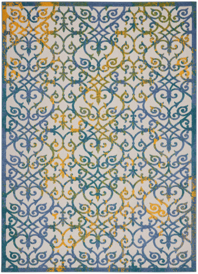 product image of aloha ivory blue rug by nourison 99446829740 redo 1 562