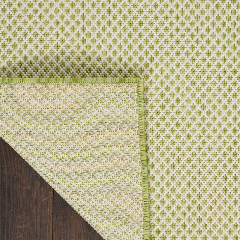 media image for Nourison Home Courtyard Ivory Green Modern Rug By Nourison Nsn 099446162403 8 249