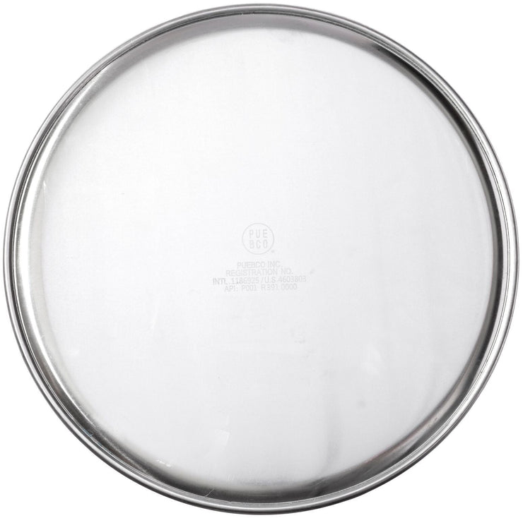 aluminium round tray 10in design by puebco 9