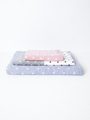 media image for Polka Dot Chambray Towels 273