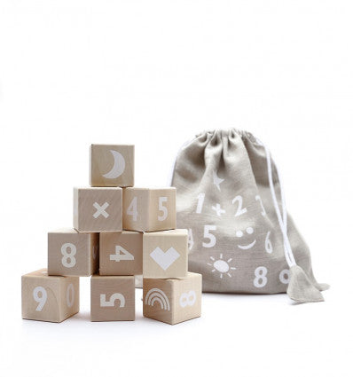 product image for Math Blocks in White 5